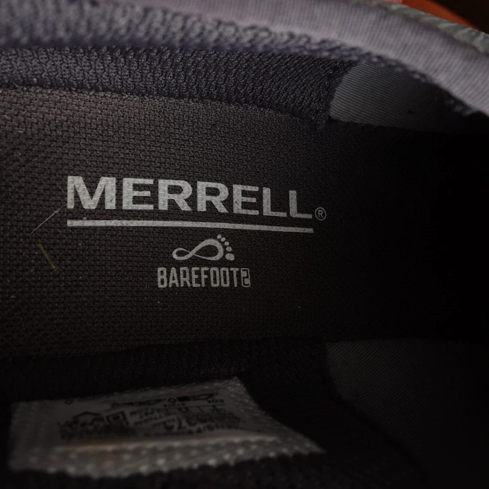 Merrell Barefoot Sneakers WMS SZ 9 Gray Vapor Glove 5 Outdoor Trail Running Shoe